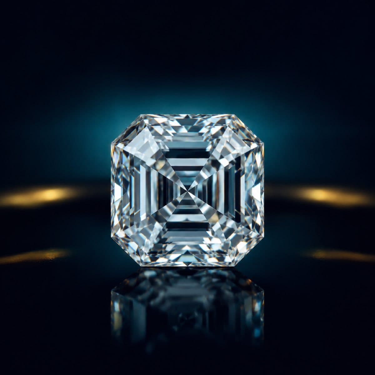 1.08 ct Asscher Diamond