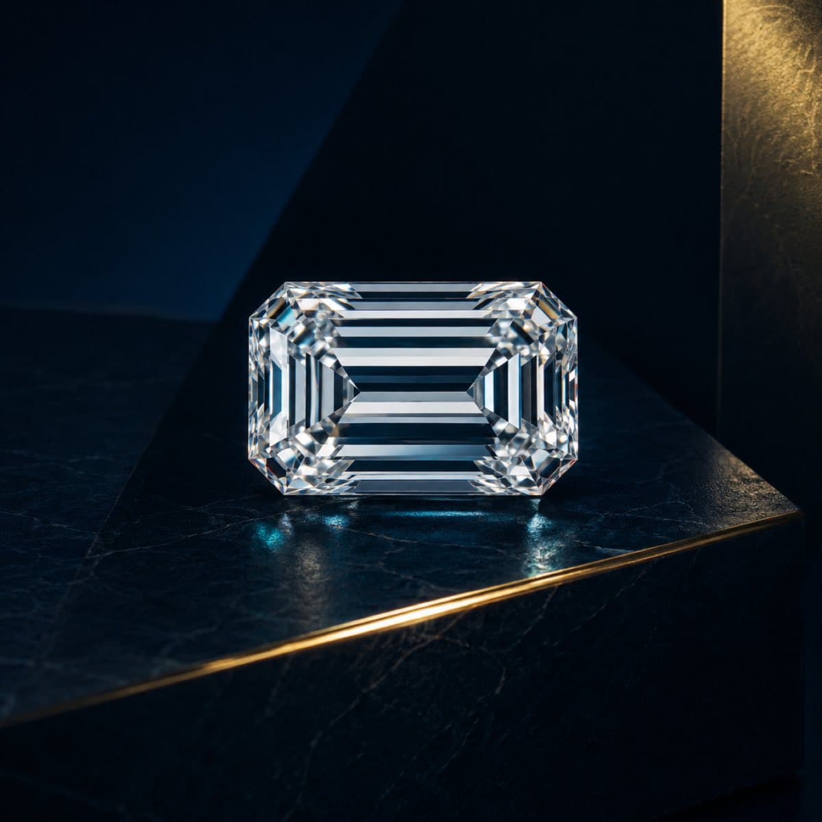 0.92 ct Emerald Cut Diamond