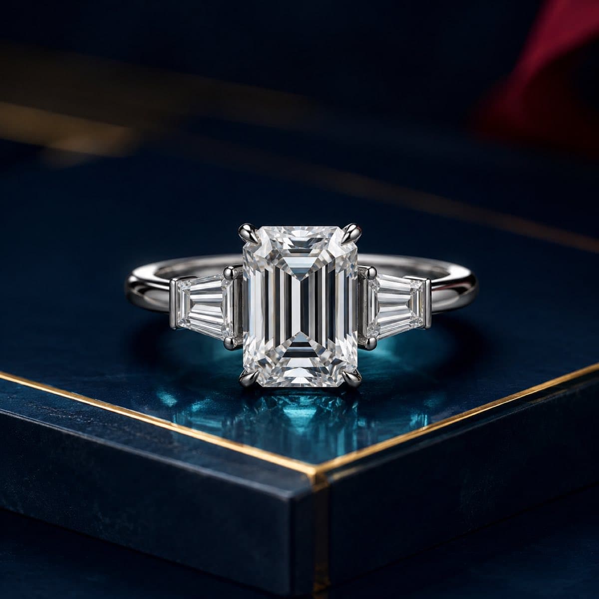 Three-Stone Rings
